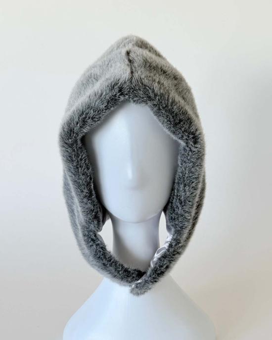  클라이드 모자 스노 후드 실버 그레이 - CLYDE