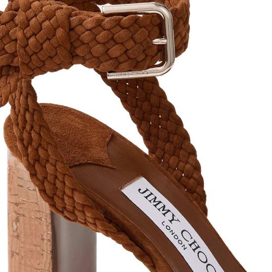  지미추 힐/펌프스 로리 펌프 샌들 브라운 - JIMMY CHOO