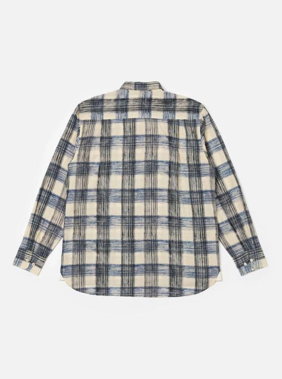  유니버셜웍스 셔츠 유니버설 웍스 스퀘어 포켓  네이비 - UNIVERSAL WORKS