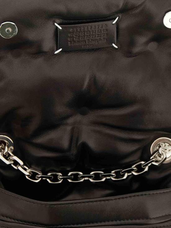 26SS 마르지엘라 글램 슬램 플랩 스몰 숄더백 SB1WG0019P8840T8013 Black - MAISON MARGIELA