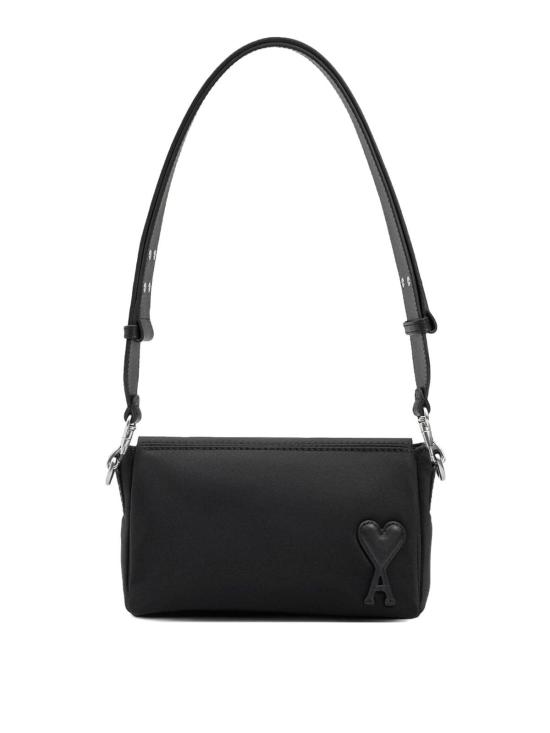 26FW 아미 톤온톤 하트 로고 나일론 마르셀 런치 박스 백 ULL710AW0001001 Black