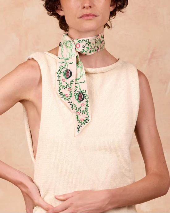  프티장 파리 머플러/스카프 쁘띠장 파리 리본 스카프 Toile Fantastique - PETITJEAN PARIS