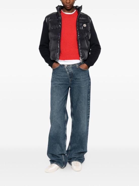  몽클레어 가디건 몽클레르 패딩  블루 - MONCLER