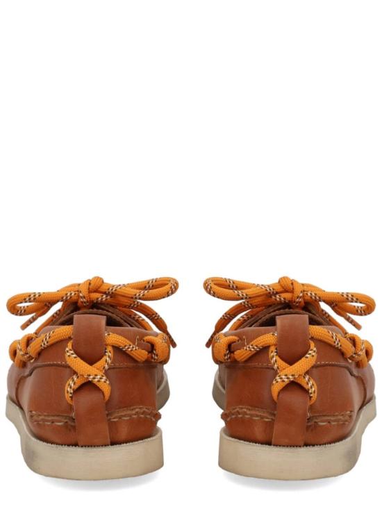  골든구스 플랫 슈즈 골든 구스 모카신 크루즈  브라운 - GOLDEN GOOSE