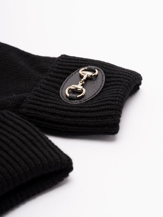 26SS 구찌 홀스빗 울 장갑 8367313G200 1000 - GUCCI