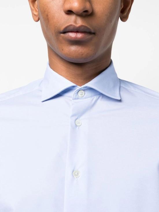 26SS 트라이아노 긴팔 셔츠 T1010311 110PLAINBLUE - TRAIANO