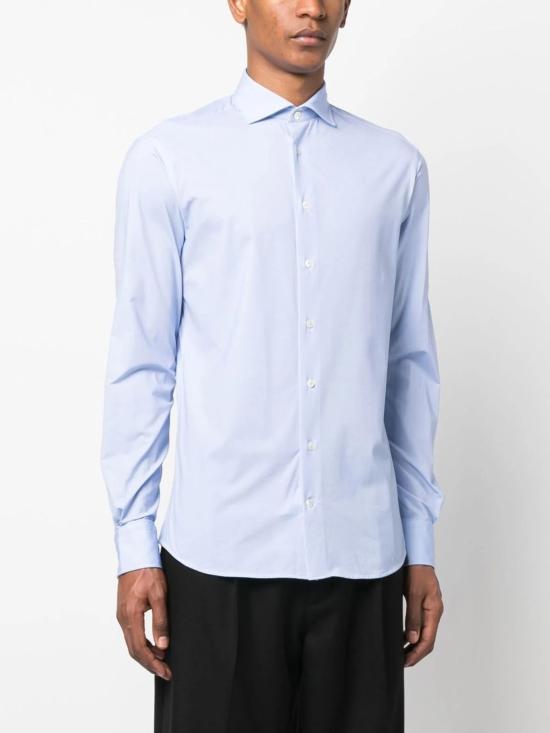 26SS 트라이아노 긴팔 셔츠 T1010311 110PLAINBLUE - TRAIANO