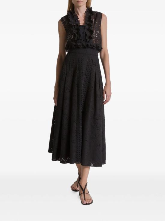 26SS 알베르타 페레티 반팔 티셔츠 261U08081623 0555BLACK - ALBERTA FERRETTI