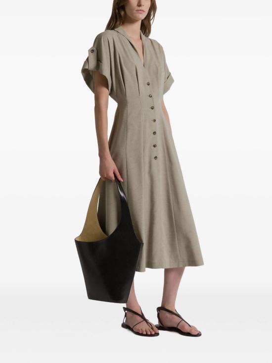 26SS 알베르타 페레티 미디 원피스 261U04381636 0478GREY - ALBERTA FERRETTI