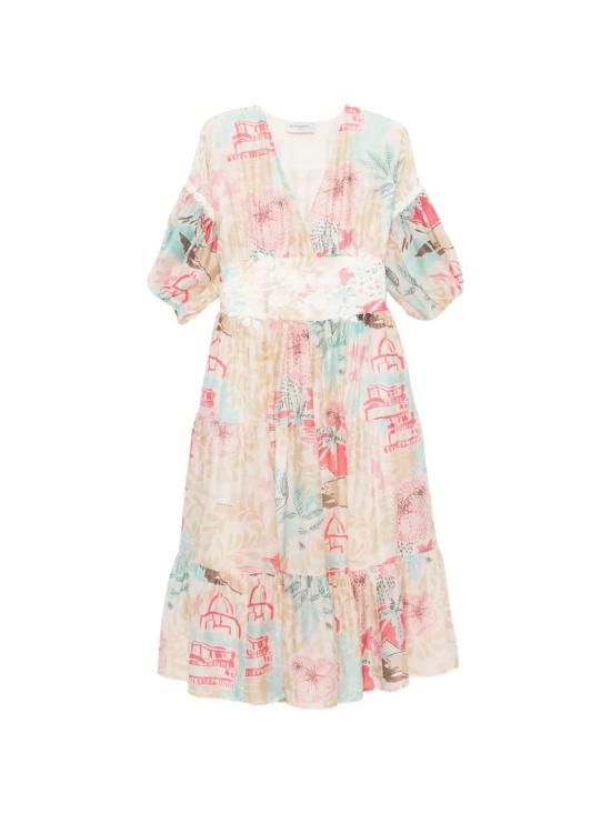 26SS 에르마노 미디 원피스 D48EQ054EC4 MFB37MANDOR