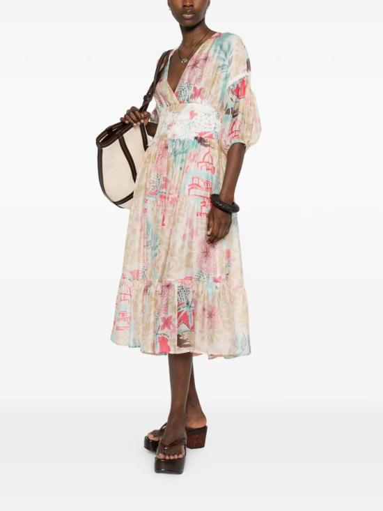 26SS 에르마노 미디 원피스 D48EQ054EC4 MFB37MANDOR - ERMANNO