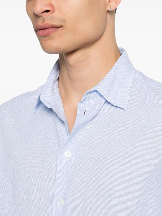 26SS 엠포리오 아르마니 긴팔 셔츠 EM000099TE20552 F9022 - EMPORIO ARMANI