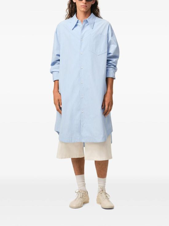 26SS 아미 셔츠 UDR663CO0219 4844BLEUCACHE - AMI