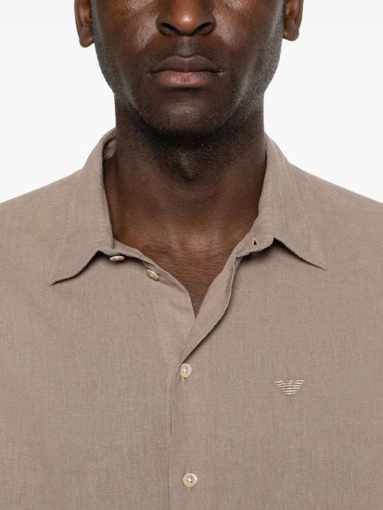 26SS 엠포리오 아르마니 긴팔 셔츠 EM000099TE20550 U6153 - EMPORIO ARMANI