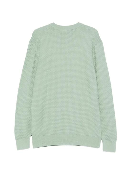 26SS 휴고보스 와플 니트 크루 넥 스웨트셔츠 50545283 373 - HUGO BOSS