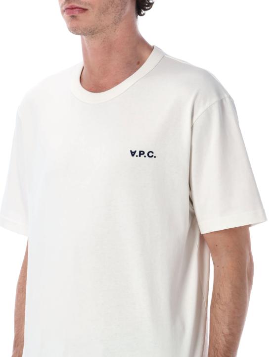 25FW 아페쎄 반팔 티셔츠 H26391COHBQ TAE WHITE - A.P.C.