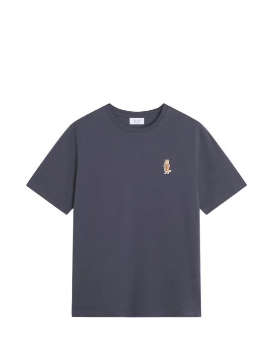 26SS 메종키츠네 드레스드 폭스 컴포트 티셔츠 QM00101KJ7025 0422 BLUE
