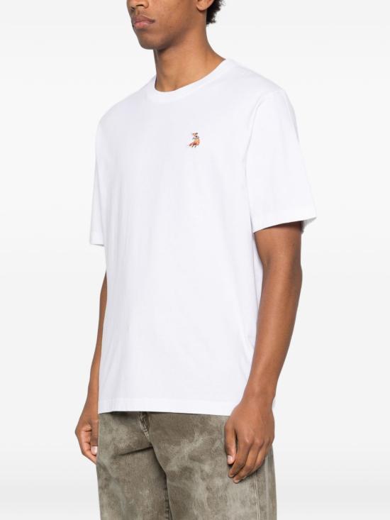 26SS 메종키츠네 드리밍 폭스 컴포트 티셔츠 QM00102KJ7026 P100 WHITE - MAISON KITSUNE