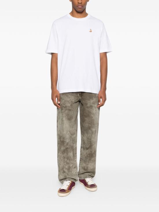 26SS 메종키츠네 드리밍 폭스 컴포트 티셔츠 QM00102KJ7026 P100 WHITE - MAISON KITSUNE