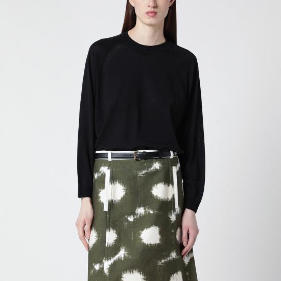 26SS 로베르토 콜리나 스웨터 261FXA03001WO 09 BLACK