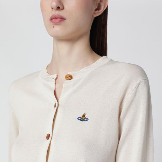 26SS 비비안웨스트우드 BEA 베아 니트 가디건 1803002PY003F A408 BEIGE - VIVIENNE WESTWOOD