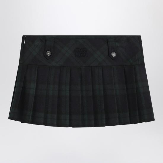 25FW 미우미우 스커트 MG2534OOO17V7 F0D3Z MULTICOLOR - MIU MIU