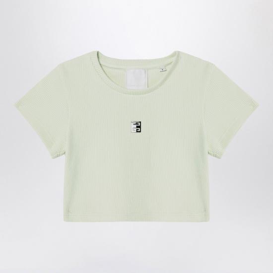 25SS [키즈] 지방시 티셔츠 H30804ACO 72G Light Green
