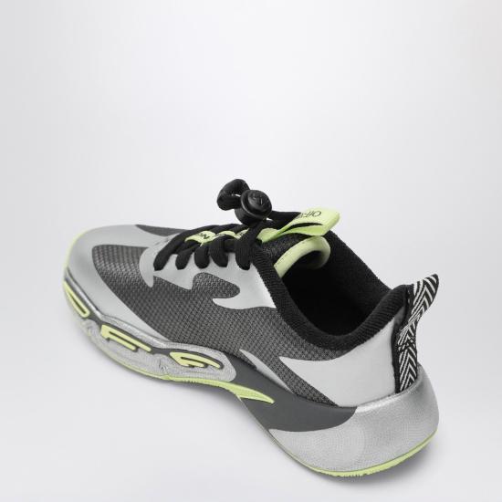 25FW [키즈] 오프화이트 스니커즈 OBIA013F25FAB001 0772 Dark Grey Silver - OFF WHITE