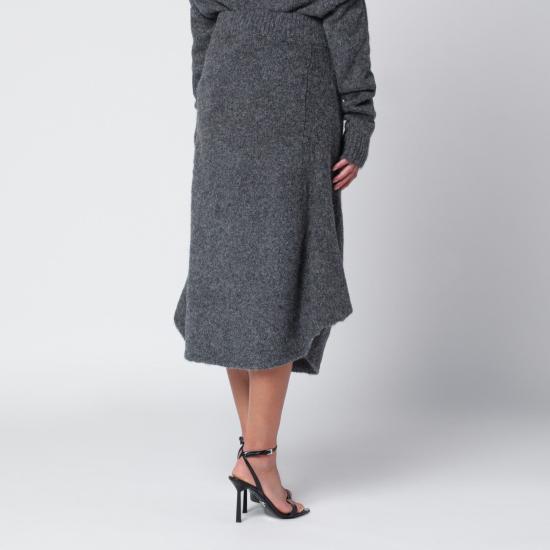 25FW 엔타이어 스튜디오 스커트 ESWW2510067WO SM Smoke Grey - ENTIRE STUDIOS