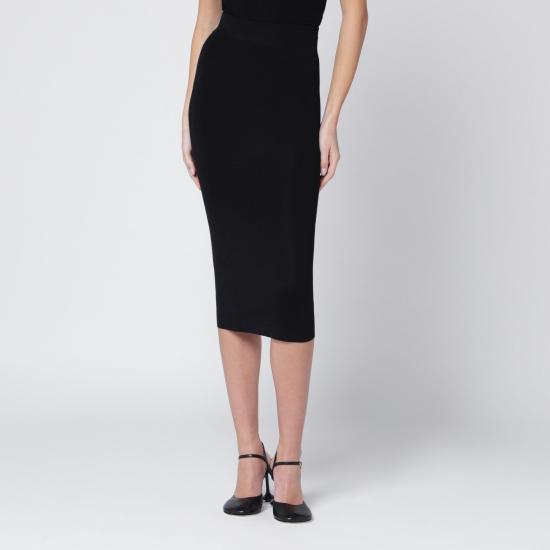 25FW 엔타이어 스튜디오 스커트 UNW2511074VI BL Black