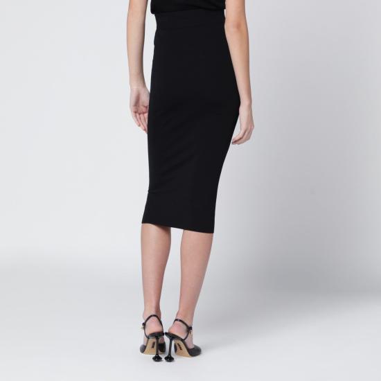 25FW 엔타이어 스튜디오 스커트 UNW2511074VI BL Black - ENTIRE STUDIOS