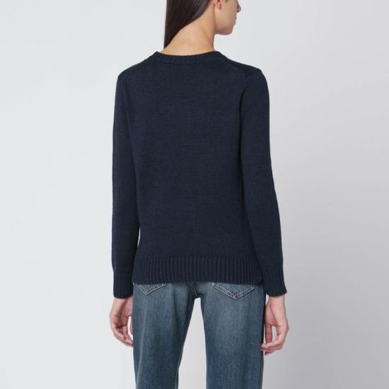 26SS 폴로 랄프로렌 베어 코튼&린넨 니트 스웨터 211927070001CO NM BLUE - POLO RALPH LAUREN