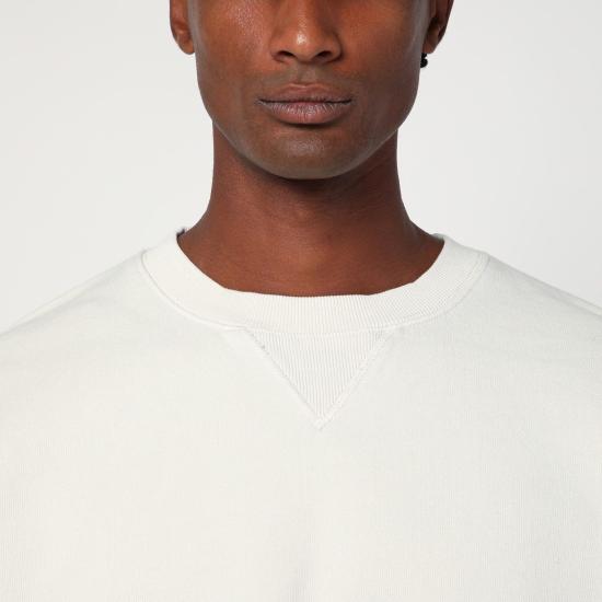 25FW 엔타이어 스튜디오 박스 크루넥 코튼 스웨트셔츠 ES2126CO RI Ivory - ENTIRE STUDIOS