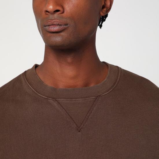 25FW 엔타이어 스튜디오 박스 크루넥 코튼 스웨트셔츠 ES2126CO BT BROWN - ENTIRE STUDIOS