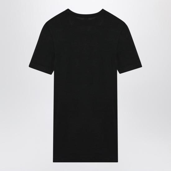 26SS 토템 반팔 티셔츠 261WRT1459FB0547 001 Black - TOTEME