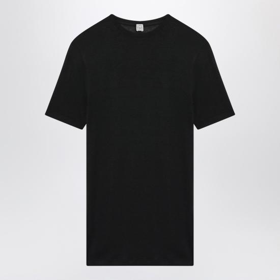 26SS 토템 반팔 티셔츠 261WRT1459FB0547 001 Black