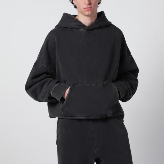 26SS 엔타이어 스튜디오 반팔 티셔츠 ESSS26HO04012CO 0392 Washed Black