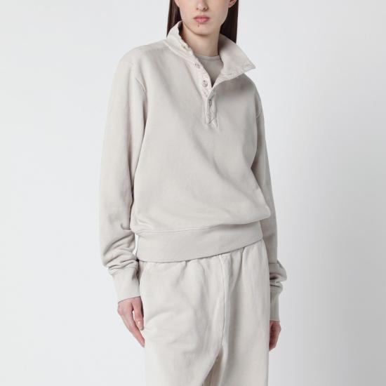 26SS 엔타이어 스튜디오 반팔 티셔츠 ESSS26TO02012CO 0073 Vintage White