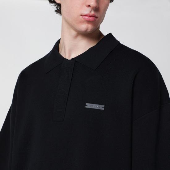 26SS 엔타이어 스튜디오 반팔 티셔츠 ESSS26PO03012CO 0015 Black - ENTIRE STUDIOS