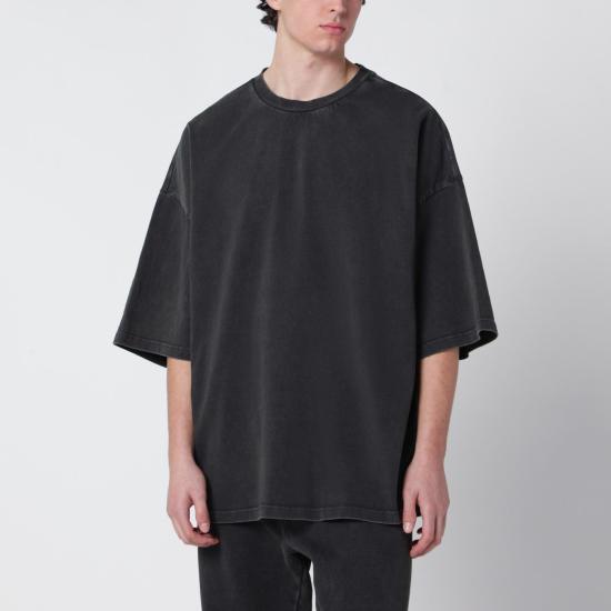 26SS 엔타이어 스튜디오 반팔 티셔츠 ESSS26TT01012CO 0392 Washed Black
