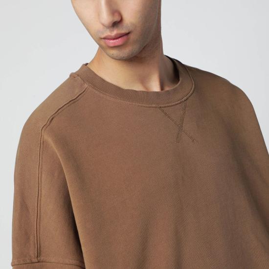 25FW 엔타이어 스튜디오 반팔 티셔츠 UNU251014UCO DU Brown - ENTIRE STUDIOS