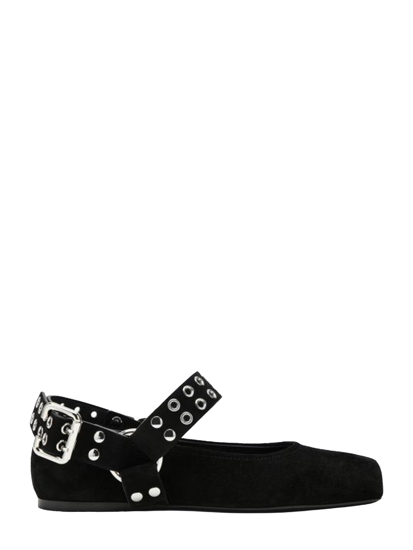 25FW 알라이아 플랫 슈즈 AA3A041CK177LE 999 Black