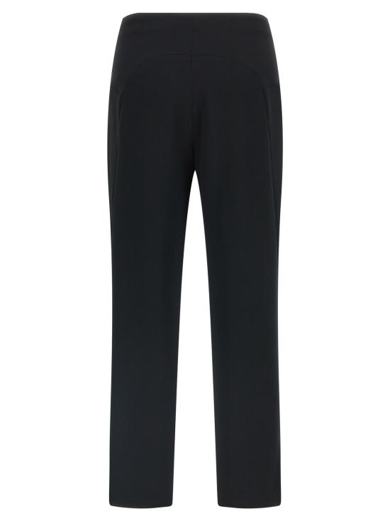  드리스 반 노튼 팬츠 드리스 반 노텐 포지  블랙 - DRIES VAN NOTEN