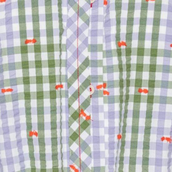  헨릭 빕스코브 셔츠 Henrik Vibskov 플랫 셔츠  체크 필 - HENRIK VIBSKOV