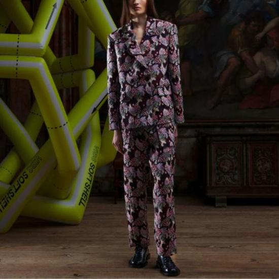  헨릭 빕스코브 팬츠 Henrik Vibskov 면도기 바지 네이비 치킨 - HENRIK VIBSKOV