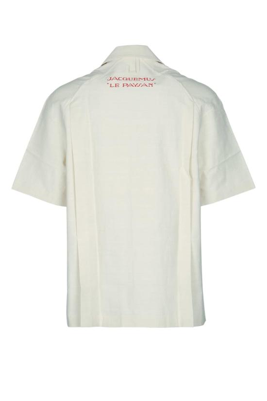  자크뮈스 셔츠 Jacquemus La Chemise Romarin Mc  오프화이트 - JACQUEMUS