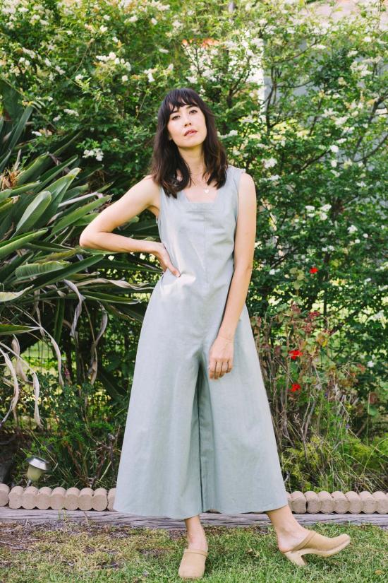  머틀 점프수트 블라이스  세이지 - MYRTLE