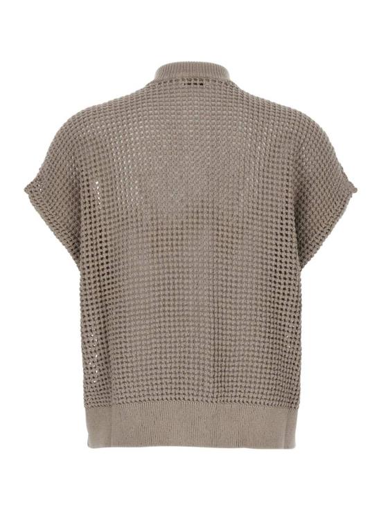  브루넬로 쿠치넬리 가디건 카디건 베이지 - BRUNELLO CUCINELLI