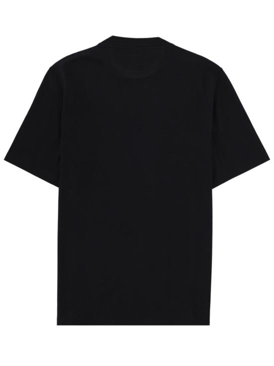  브루넬로 쿠치넬리 반팔 티셔츠 프린트 티셔츠 블랙 - BRUNELLO CUCINELLI