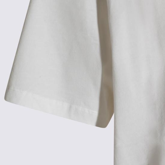  씨피 컴퍼니 탑 C.P. 회사 티셔츠 거즈 화이트 - C.P. COMPANY